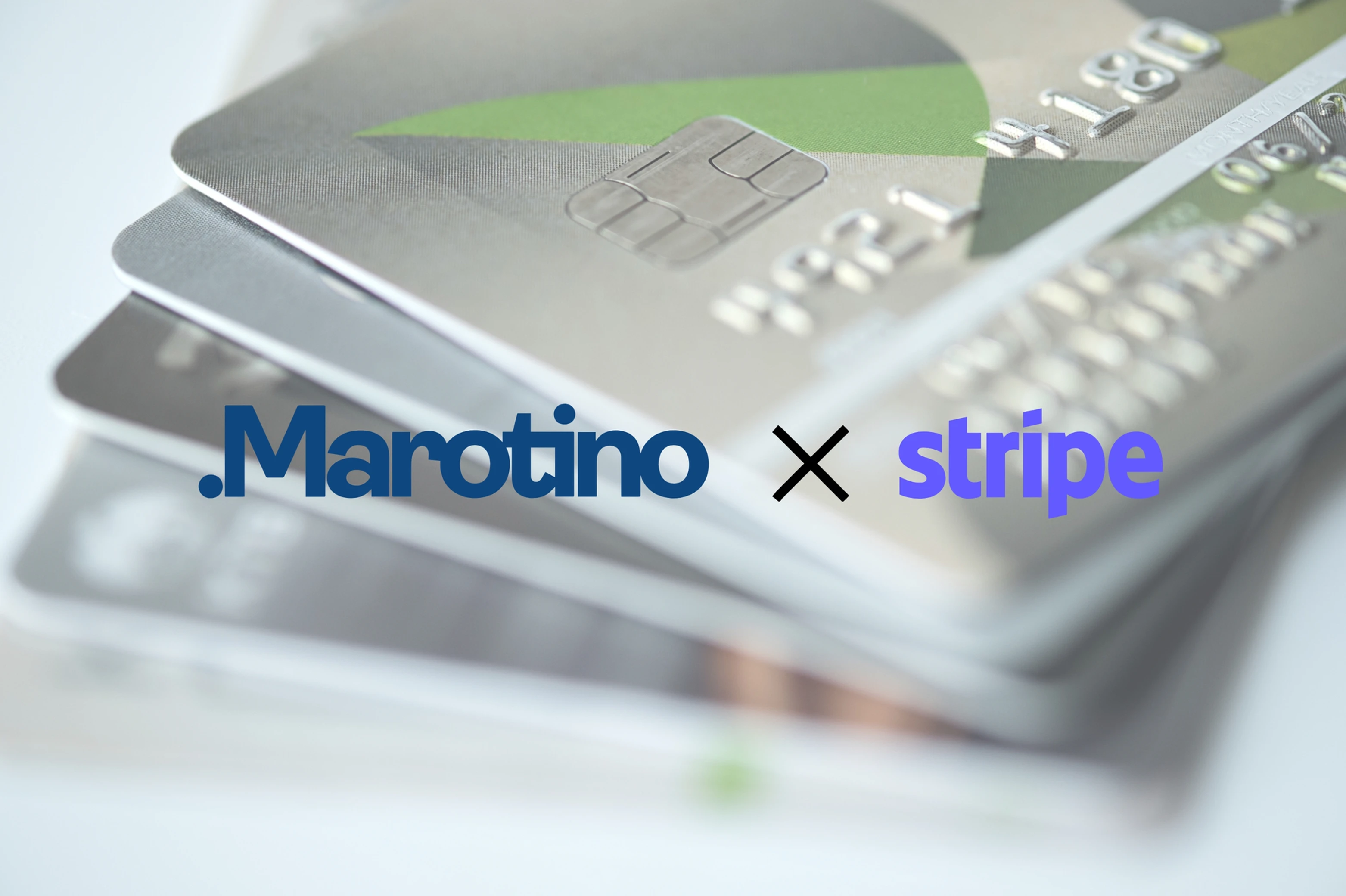 Marotino x Stripe partnership announcement